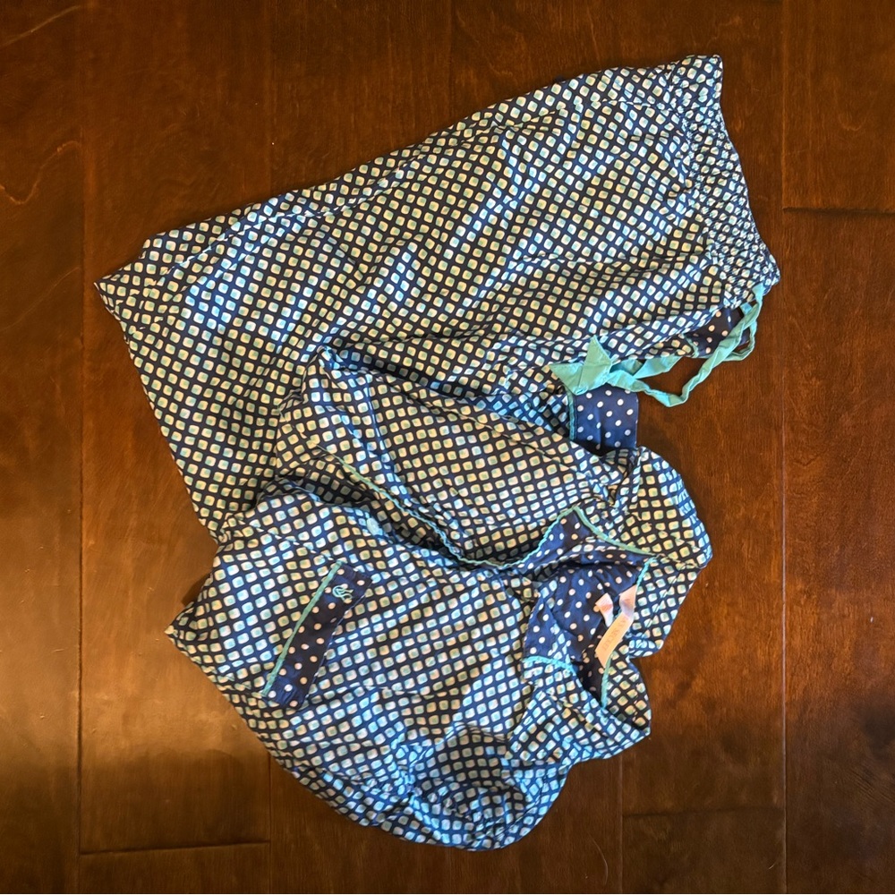 Blue patterned Victoria Secret pajamas